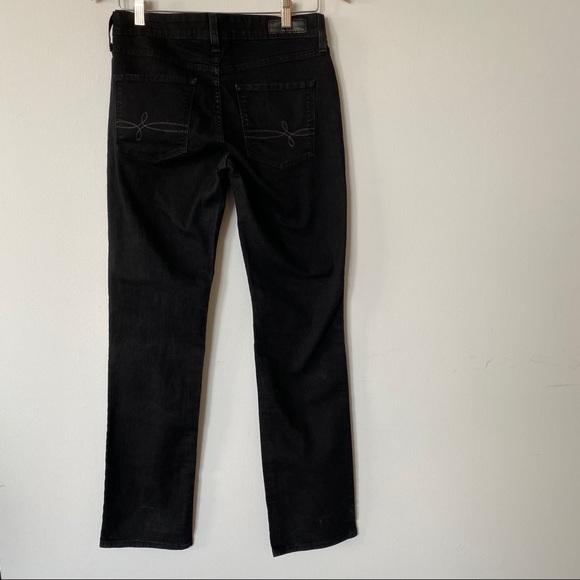 LEVI’s Size 6 Denizen Straight Leg Black Jeans - Picture 6 of 11